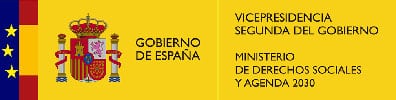 Logotipo Ministerio de derechos sociales España