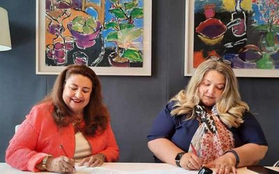 Firma del convenio entre MDE y PWN Madrid